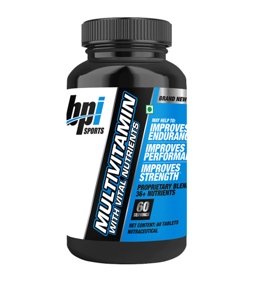 BPI Sports MultiVitamin with Vital Nutrients - 60 Tablets